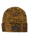 Mm6 Maison Margiela Patterned-jacquard Beanie In Multi