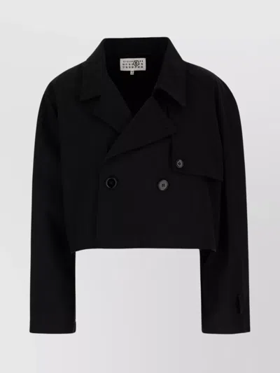 MM6 MAISON MARGIELA PEAK LAPELS COTTON BLAZER