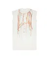 Mm6 Maison Margiela Pearl Jersey Dress