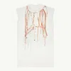 Mm6 Maison Margiela Pearl Jersey Dress In White