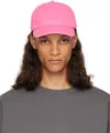 MM6 MAISON MARGIELA PINK BASEBALL CAP