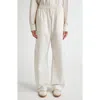 Mm6 Maison Margiela Pinstripe Cotton Straight Leg Pants