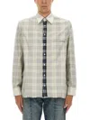 Mm6 Maison Margiela Mm6 By Maison Margiela Plaid Shirt With Classic Collar