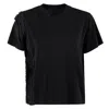 MM6 MAISON MARGIELA PLEAT DETAILED CREWNECK T-SHIRT