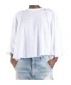 Mm6 Maison Margiela Long Sleeved Top Clothing In White