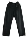 Mm6 Maison Margiela Pleated-front Trousers In Black