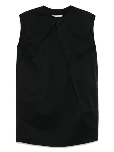 MM6 MAISON MARGIELA PLEATED MINI DRESS
