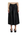 Mm6 Maison Margiela Black Pleated Trousers In Black