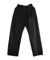 Mm6 Maison Margiela Pleated-front Trousers In Black
