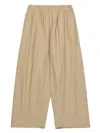Mm6 Maison Margiela Pleated Trousers In Neutrals