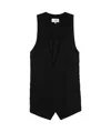 Mm6 Maison Margiela Gilet In Black