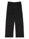 Mm6 Maison Margiela Pocket-detail Trousers In Black
