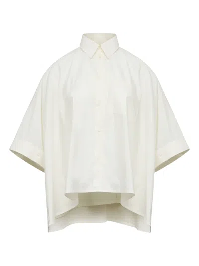 Mm6 Maison Margiela Pocket Short-sleeve Shirt In Neutral