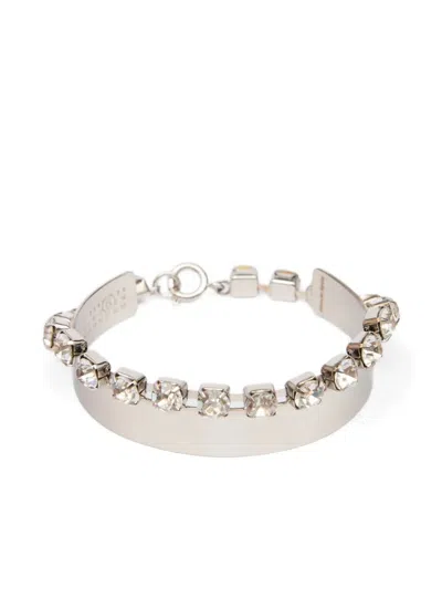 Mm6 Maison Margiela Polish-finish Bracelet In Metallic