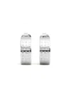 Mm6 Maison Margiela Polished Circular Earrings In Silver