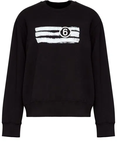 MM6 MAISON MARGIELA MM6 MAISON MARGIELA PRINTED COTTON SWEATSHIRT