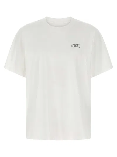 MM6 MAISON MARGIELA PRINTED T-SHIRT WHITE/BLACK