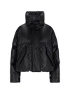 Mm6 Maison Margiela Pleather Puffer Jacket