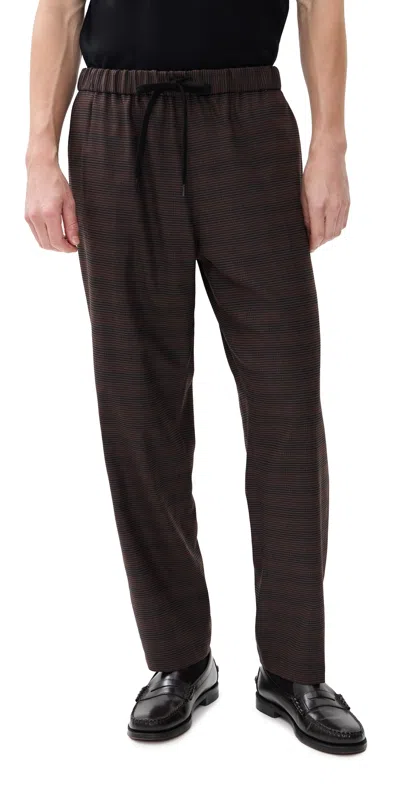 Mm6 Maison Margiela Pull On Pants Brown/black