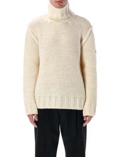 Mm6 Maison Margiela Pullover In Sand