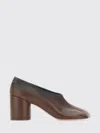 Mm6 Maison Margiela 70mm Anatomic Leather Block-heel Pumps In Brown