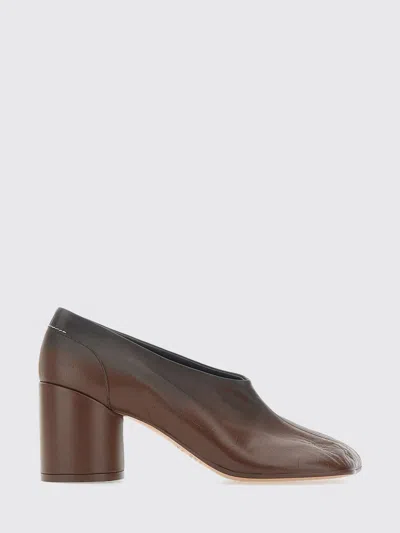 MM6 MAISON MARGIELA PUMP MM6 MAISON MARGIELA WOMAN COLOR BROWN,H49098032
