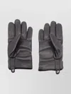 Mm6 Maison Margiela Quilted Gloves Featuring Elasticated Cuffs In Gray