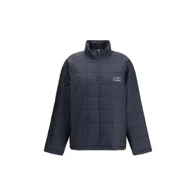 MM6 MAISON MARGIELA QUILTED HALF ZIPPED JACKET SALOMON X MM6