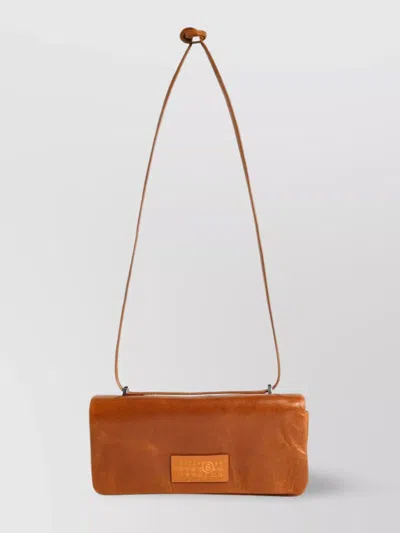Mm6 Maison Margiela Rectangular Leather Bag Adjustable Strap