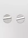 Mm6 Maison Margiela Reflective Gemstone Stud Earrings In Metallic