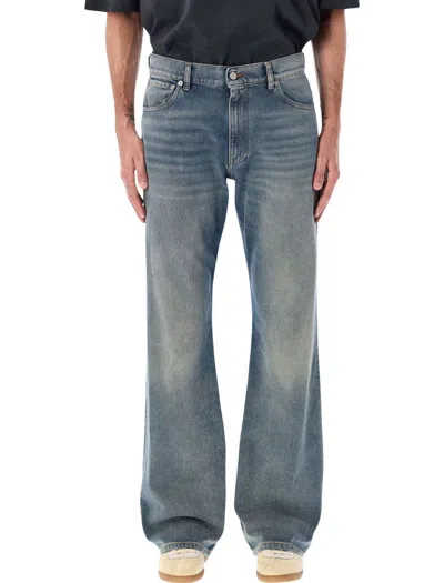 Mm6 Maison Margiela Regular 5 Pocket Jeans In Blue