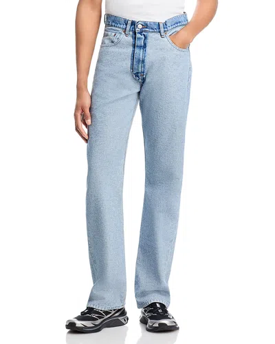 Mm6 Maison Margiela Regular Fit Jeans In Denim In Blue