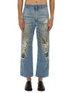 Mm6 Maison Margiela Mm6 By Maison Margiela Relaxed Fit High-waisted Distressed Jeans