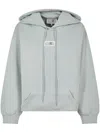 Mm6 Maison Margiela Mm6 By Maison Margiela Relaxed-fit Hooded Sweatshirt With Kangaroo Pocket In Gray
