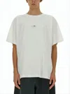 Mm6 Maison Margiela Relaxed Fit Short-sleeved T-shirt In White