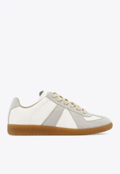 Mm6 Maison Margiela Replica Low-top Sneakers In Neutral