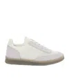 Mm6 Maison Margiela Suede-panelling Mesh Sneakers In White