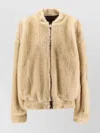 Mm6 Maison Margiela Reversible Bomber Jacket Featuring Front Pockets In Neutral