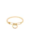 Mm6 Maison Margiela Gold Object Trouve Bracelet In Gold