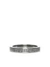 Mm6 Maison Margiela Ring In Palladio Polished