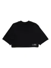 Mm6 Maison Margiela T-shirt Mit Nummern-motiv In Schwarz