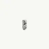Mm6 Maison Margiela Rock Stud Earrings In Silver
