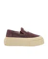 Mm6 Maison Margiela Round-headed Low-top Casual Shoes In Multi