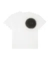 Mm6 Maison Margiela White T-shirt With Spray Print In White