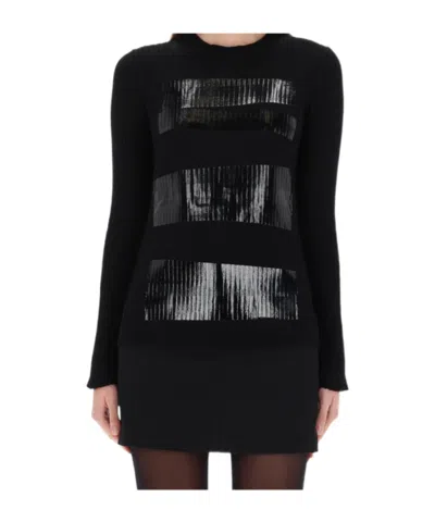 MM6 MAISON MARGIELA MM6 MAISON MARGIELA STRIPED MINI DRESS