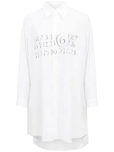 MM6 MAISON MARGIELA DRESS,S52CT0787.M35152 100 WHITE