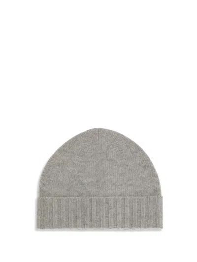 Mm6 Maison Margiela S52tb0025m13288 Wool Knit Beanie In Gray