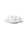 Mm6 Maison Margiela Kids' Sandali Con Stampa In White