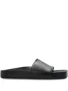 Mm6 Maison Margiela Mm6 By Maison Margiela Asymmetric Open Toe Black Sandals