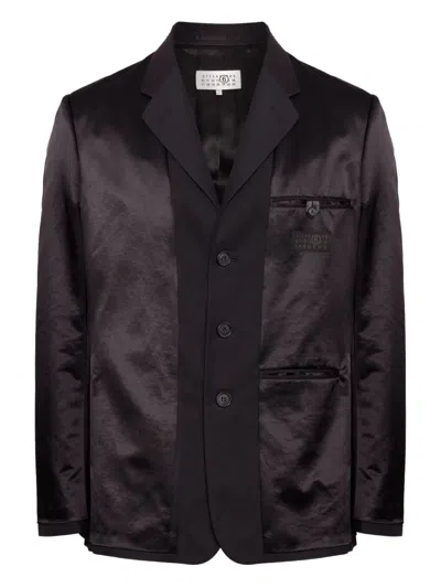 Mm6 Maison Margiela Satin-finish Blazer